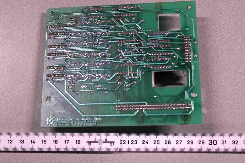 PCB DISPLAY STATUS VAC  ASSY 1500680, REV B