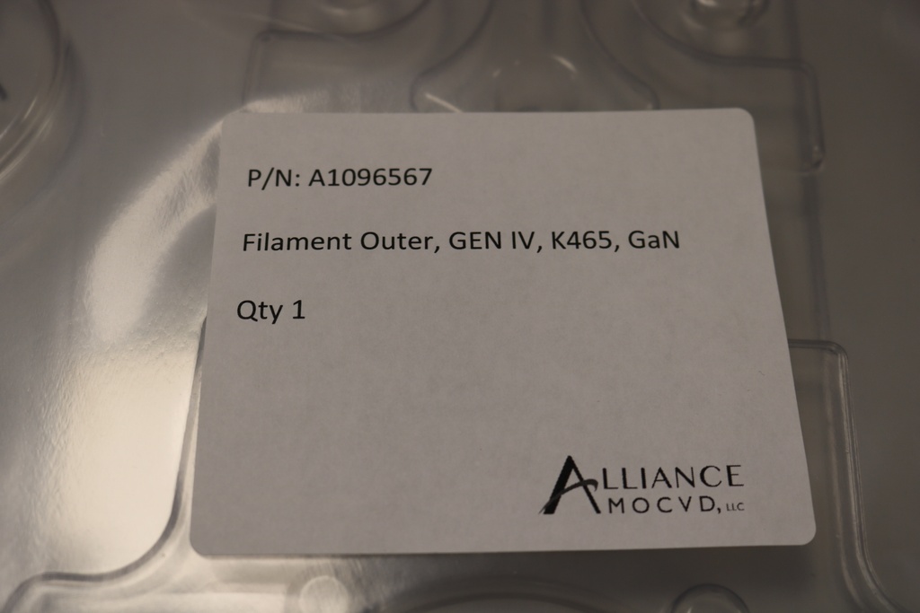 FILAMENT OUTER, GEN IV, K465, GaN