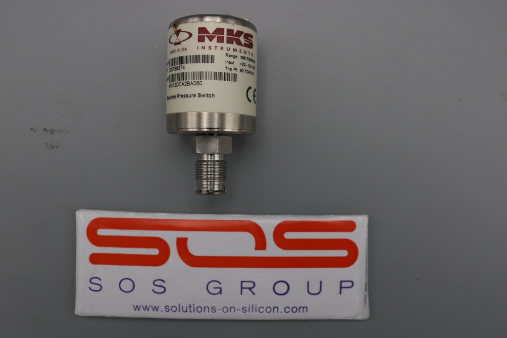 MKS Pressure Switch 100 TORR-G, 41A12DCA2BA060