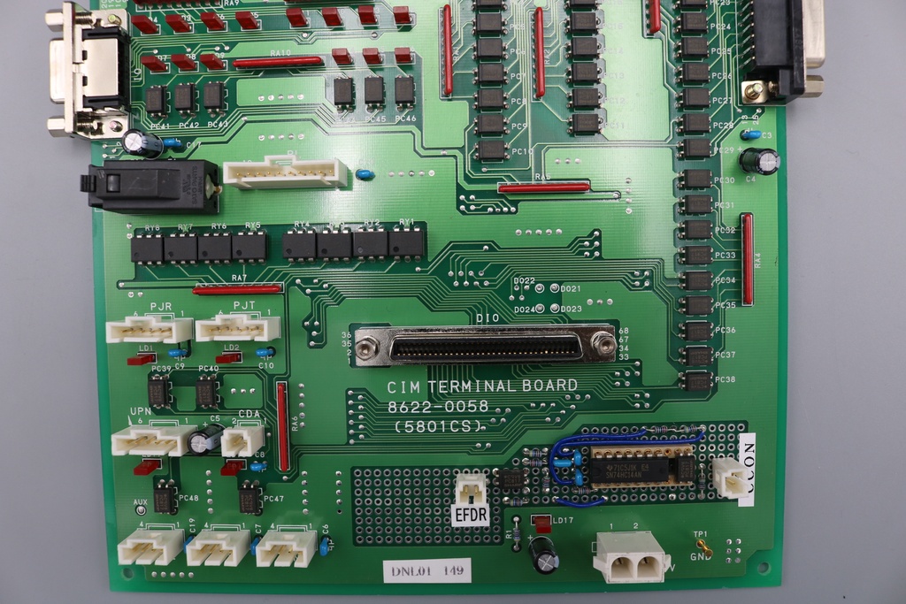 Rigaku CIM Terminal Board 8622-0058 (5801CS)