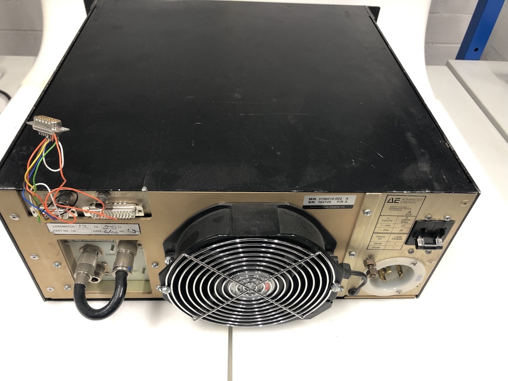 AE ADVANCED 3156012-002A PDP 2500 RF PULSE PLASMA GENERATOR,