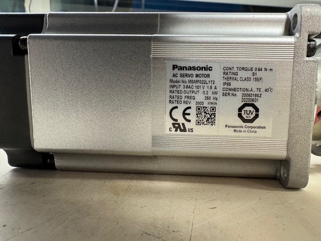 Panasonic MSMF022L1T2 AC Servo Motor