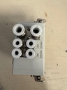 CKD N4E0 Series 2-Port Pneumatic Manifold N4E0-ER N4E0-EL N4E0-TM1B Lithius