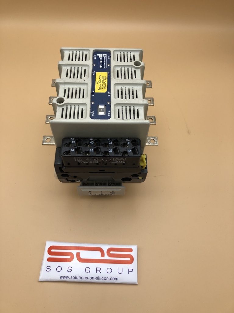 TELEMECANIQUE CONTACTOR LC1-FF-44 4 POLE 125A