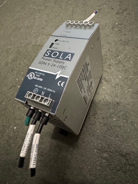 Sola SDN 5-24-100C Power Supply 100-240V ~ 2A 50/60Hz