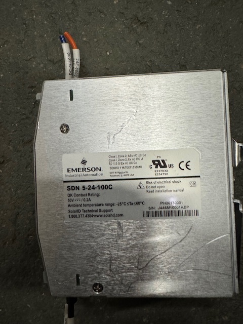 Sola SDN 5-24-100C Power Supply 100-240V ~ 2A 50/60Hz