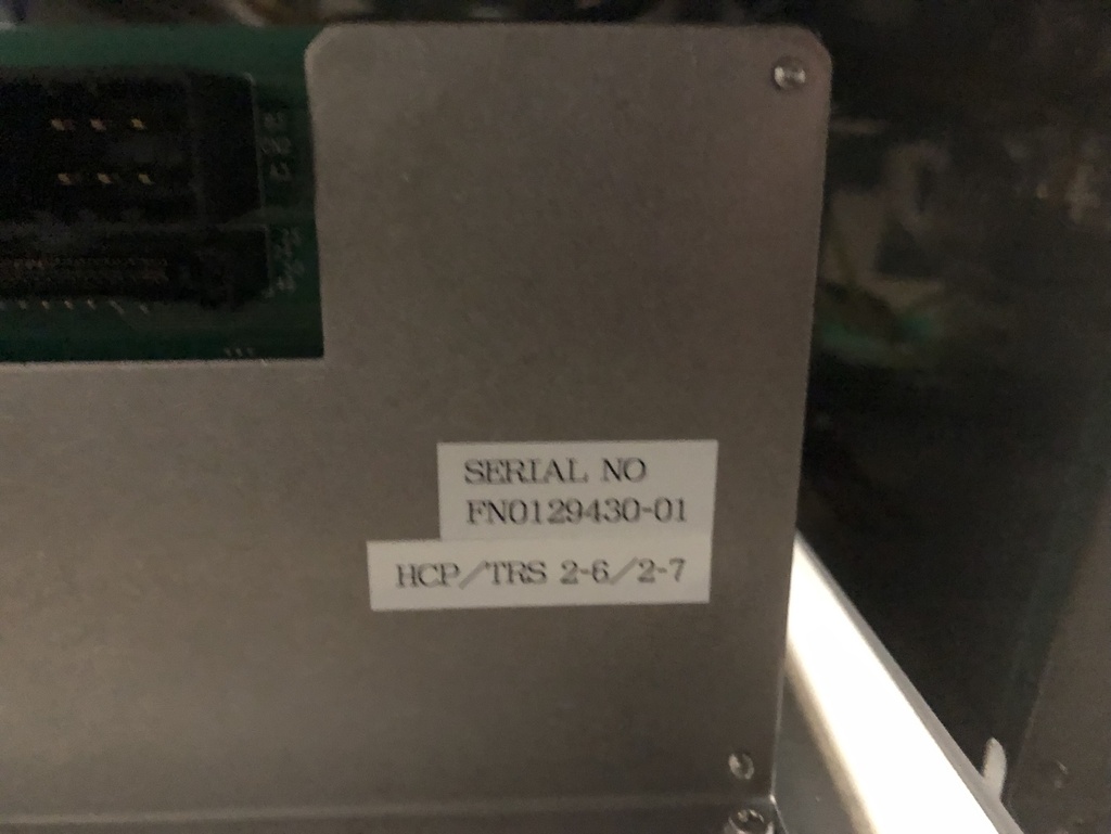 TEL TOKYO ELECTRON BAKE LITHIUS HCP/TRS 2-6/2-7