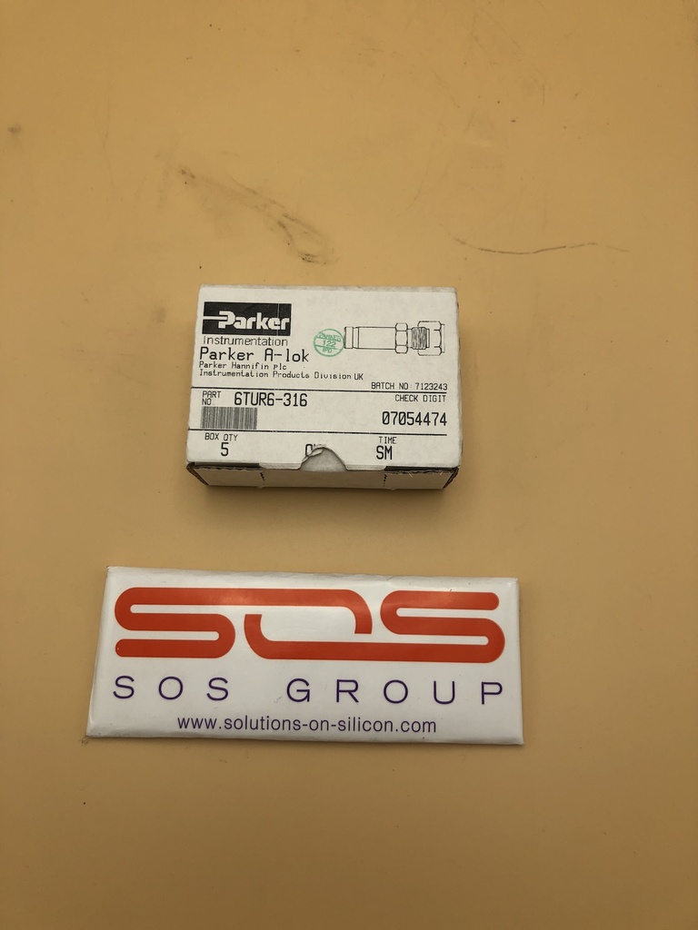 6TUR6-316 Parker Tube Fitting, Tube End Reducer - A-LOK Series