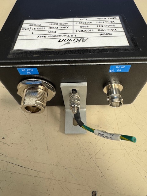 Akrion 1082026.7 1.6 Transducer Assy Rev 1