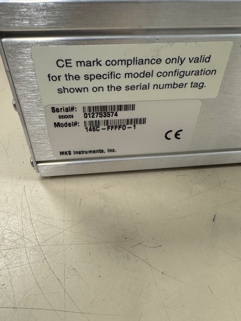 MKS 146C-FFFF0-1 Vacuum Gauge Measurment and Control System Type 146
