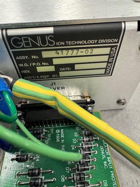 Varian Kestrel 650/750 41777-02 Tandetron Tank Voltage Regulator