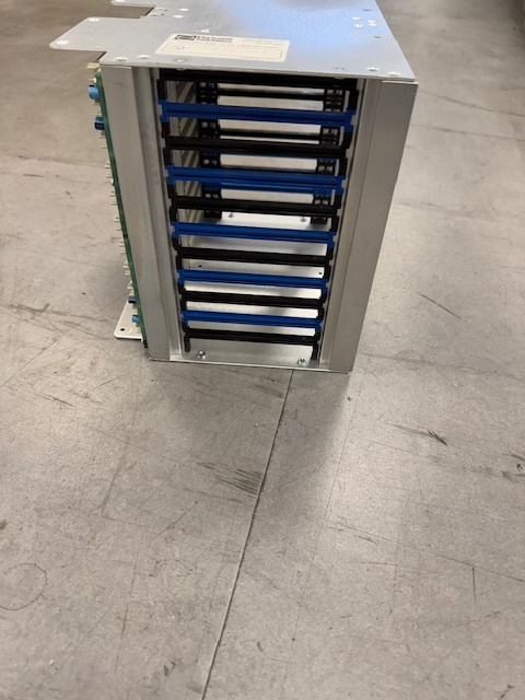 Varian Kestrel 650/750 42876-00 Card Cage VME 11slot w/ Backplane electornic V8011/11EADBLD16T