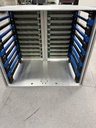 Varian Kestrel 650/750 42876-00 Card Cage VME 11slot w/ Backplane electornic V8011/11EADBLD16T