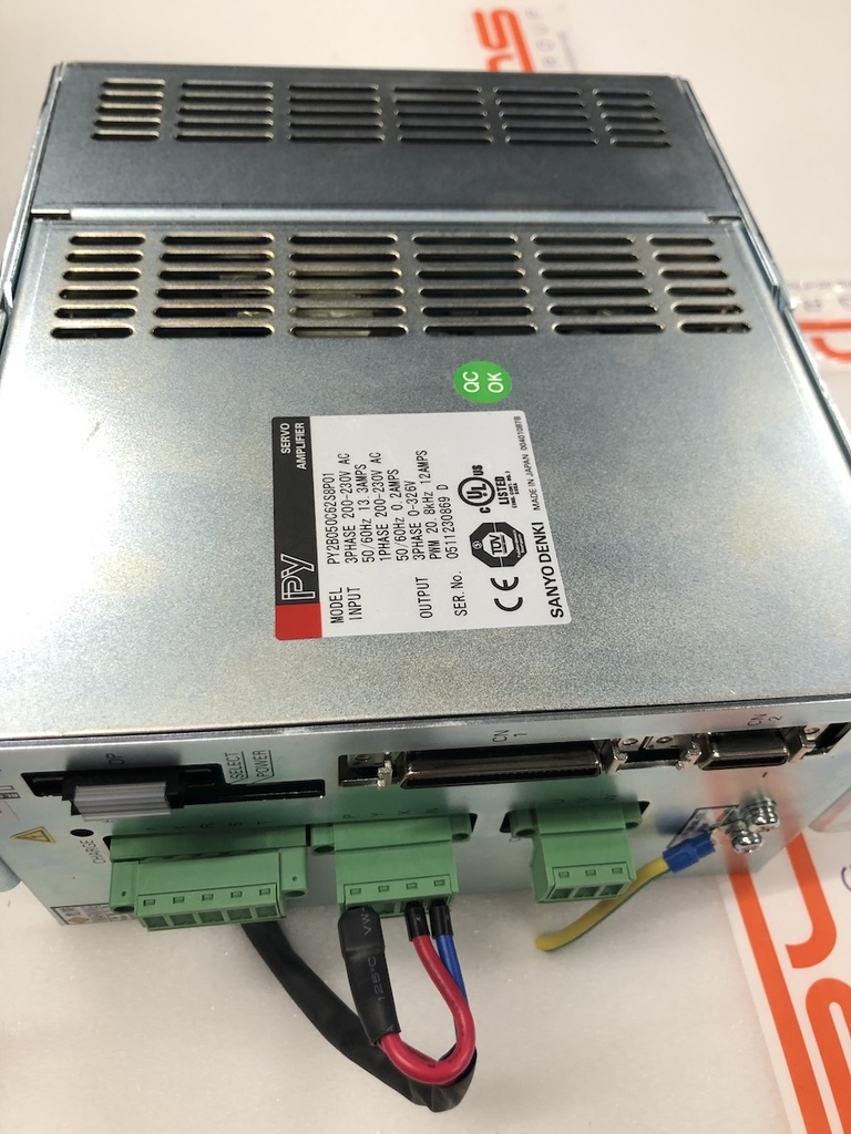SANYO DENKI PY2B050C62S8P01 Servo Amplifier