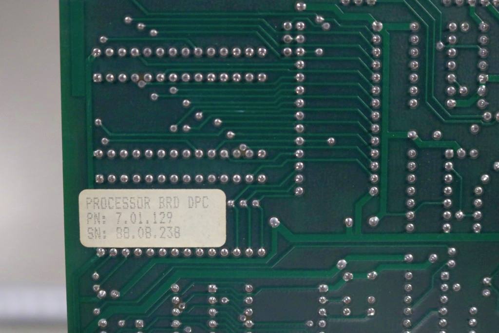 PCB PROCESSOR DTC 7.01.128SN: 88.08.238, USED