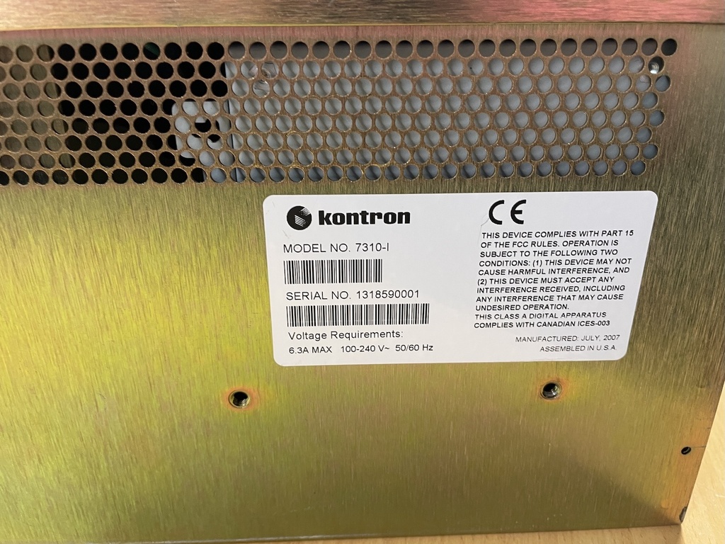 FSI POLARIS KONTRON SYSTEM CONTROLLER 7310-I