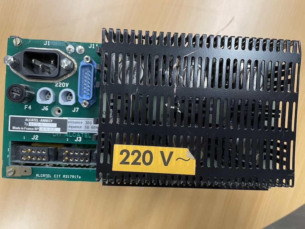 ALCATEL CFF 450 TURBO PUMP CONTROLLER