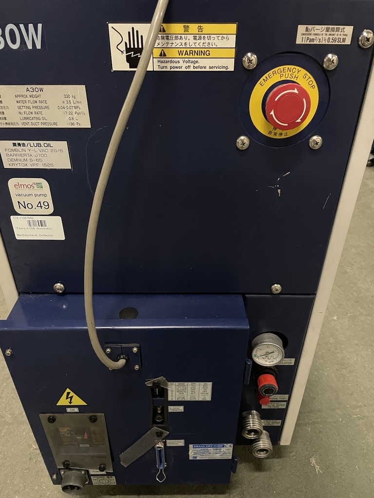 EBARA A30W DRY PUMP