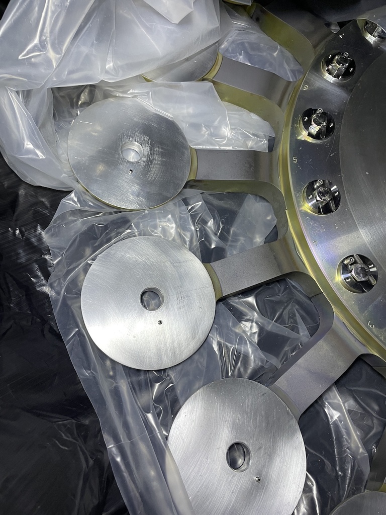 APPLIED MATERIALS ION IMPLANT PROCESS WHEEL HUB 200MM