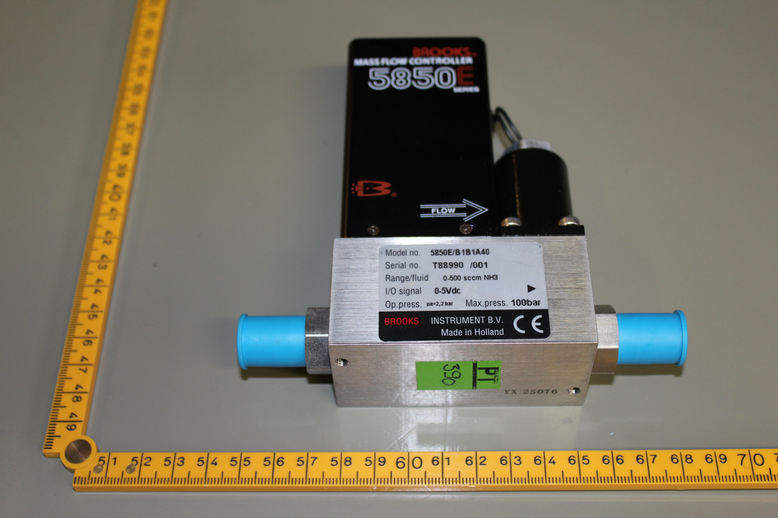 MFC 5850E Series, Range: 0-500 sccm NH3, 0-5vdc