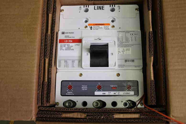 EATON, LD3600F, CIRCUIT BREAKER, 350A, LD 35K