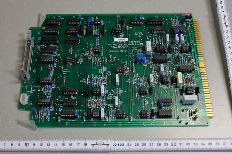 X-Y SERVO BD, REV B, SEMIFUSION MODEL 151