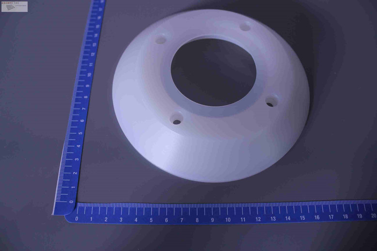 Cover, Shaft Housing PVDF, Rev.A