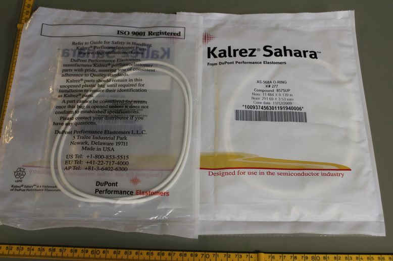 AS277, O-RING KALREZ SAHARA, 8575UP, GRADE 72 291.69X3.53MM 201240