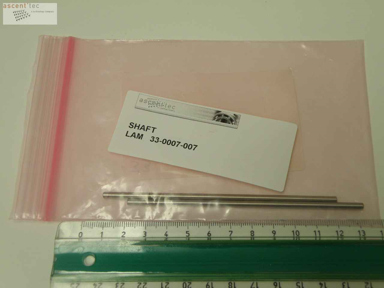 Transport Conveyor Shaft, 1/8D x 4.375L, Lot of 2
