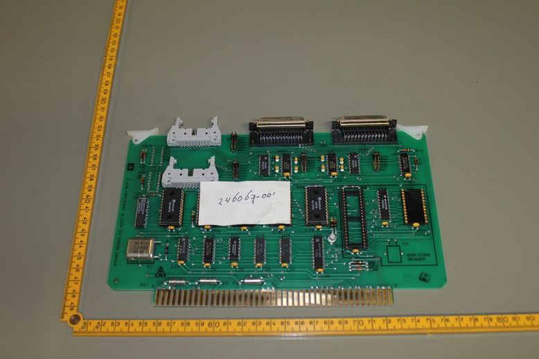 PCB 4 PORT SERIAL I/O REV D, USED