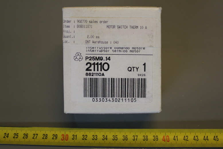 21110 MOTOR CIRCUIT BREAKER,  MULTI9 P25M9.14