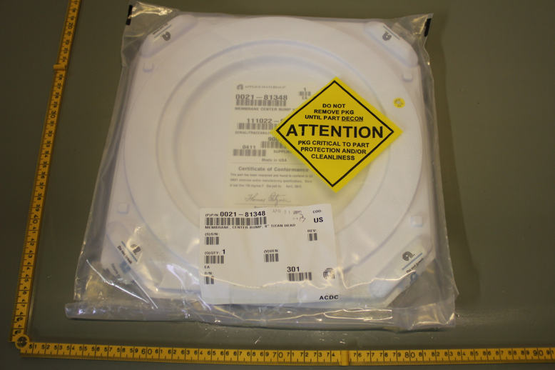 MEMBRANE, CENTER BUMP, 8" TITAN HEAD