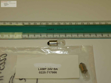 LAMP 24V BA, LOT OF 12