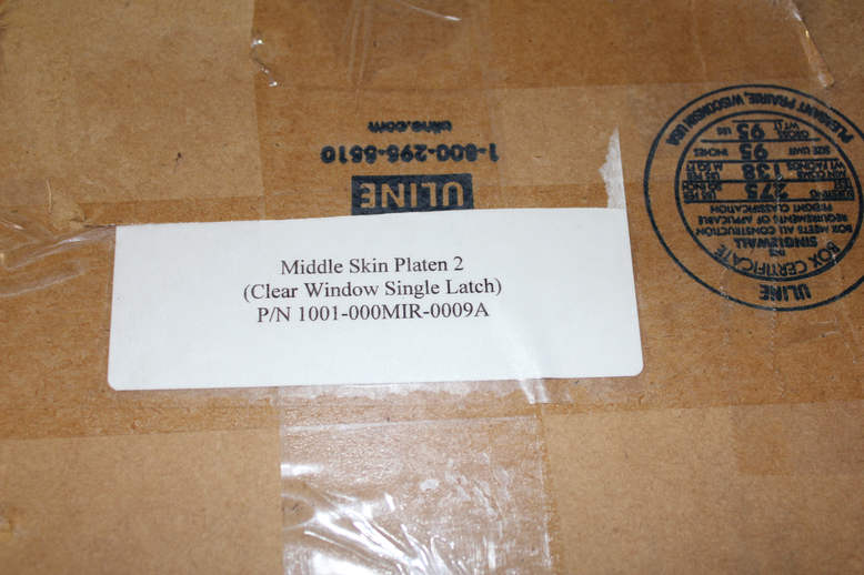 MIDDLE SKIN PLATEN 2 (CLEAR WINDOW SINGLE LATCH)