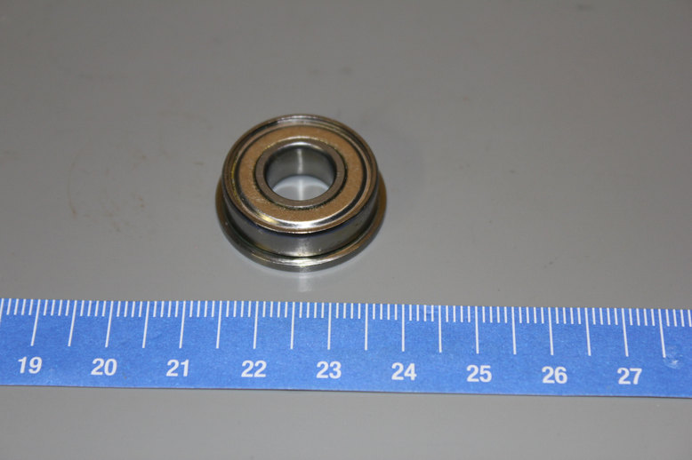 BEARING 3/8" ID X 7/8" OD, FLANGED DBL SH, LOT OF 5