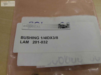 Bushing 1/4" ID x 3/8" OD, Lot of 8