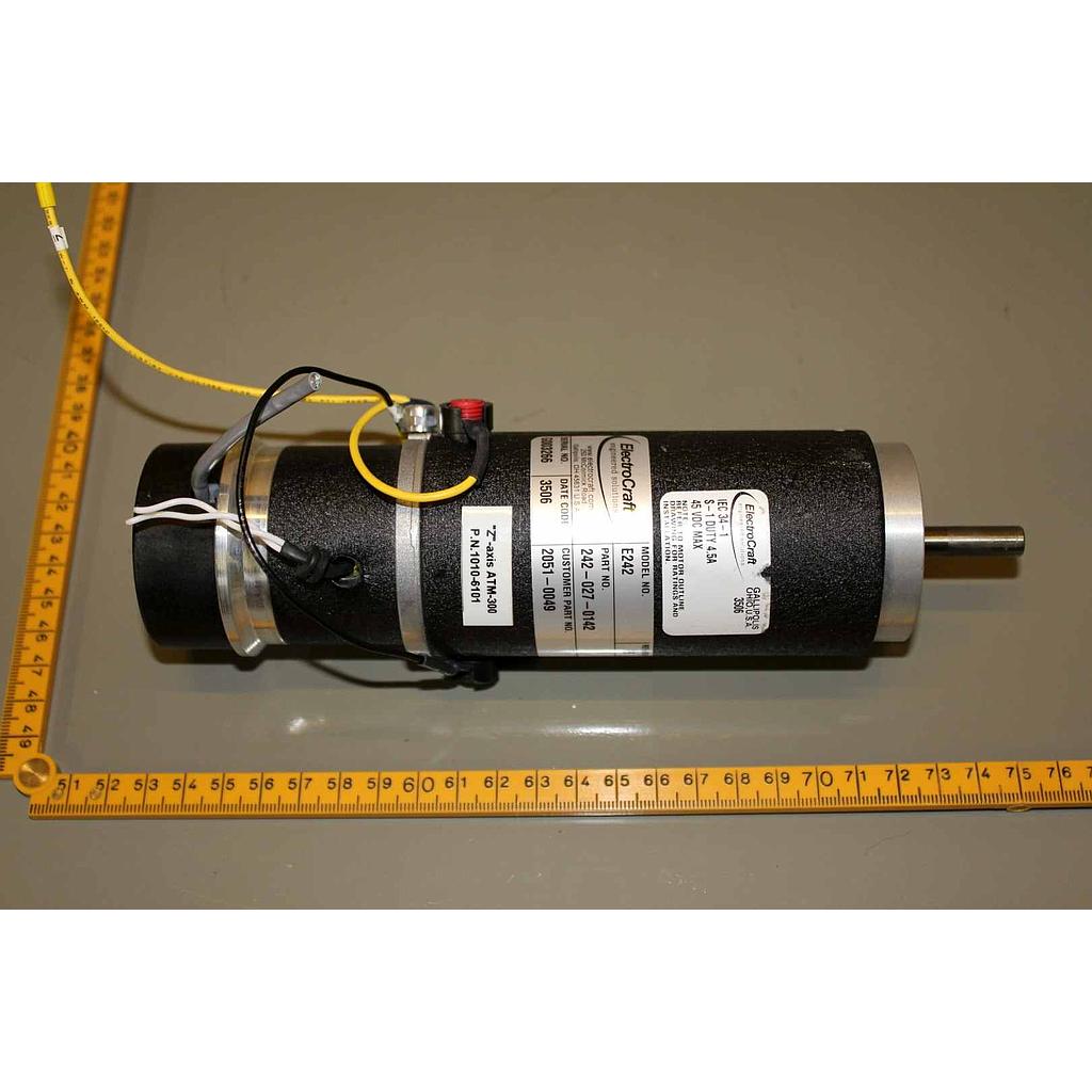 MODEL E242 SERVO MOTOR, S-1 DUTY 4.5A, 45 VDC MAX, IEC 34-1, REV 05