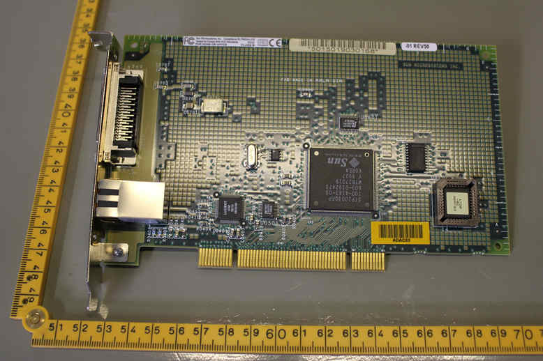 PCI Ethernet Controller Card 10/100 TX, Sun X1033A