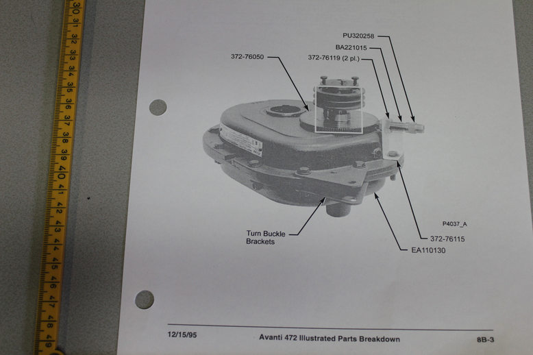 GEAR, TIMING SPINDLE, USED