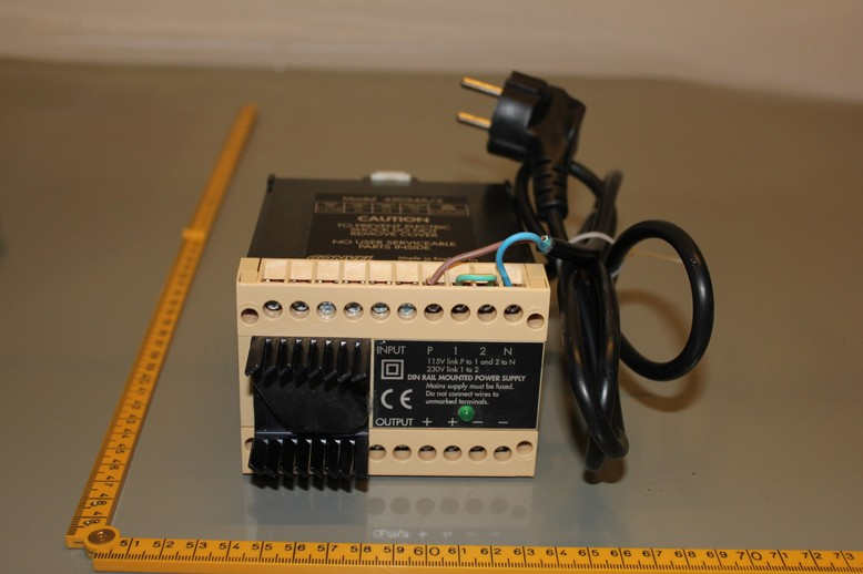 DIN RAIL MOUNTED POWER SUPPLY CONVEL