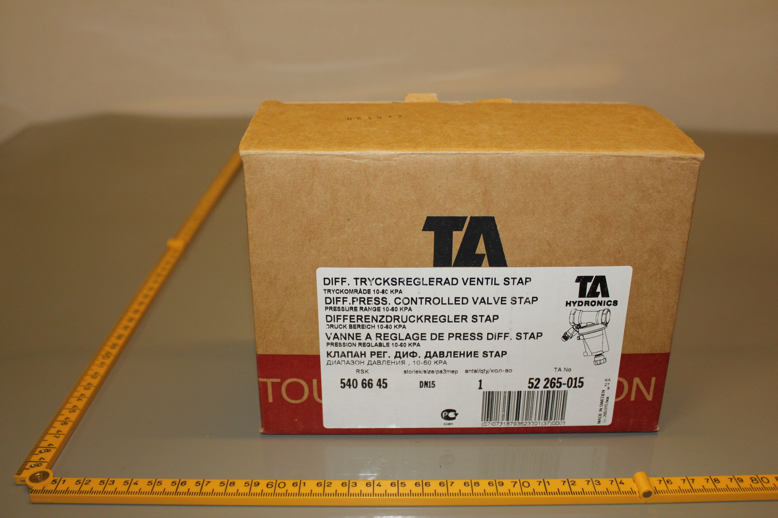 DIFF. PRESS. CONTROLLED VALVE STAP, 10-60 KPA