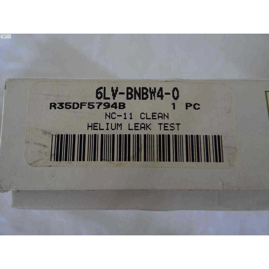 316L Var HP Bellows Sealed Valve, 1/4" TBW, NO Actuator, NC-11 Clean