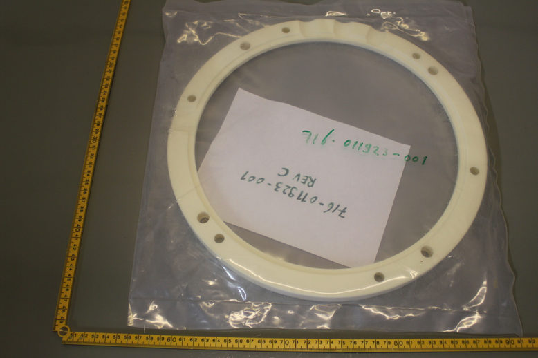 PLATE, WAFER CLAMP ATTACHMENT, CERAMIC REV.C