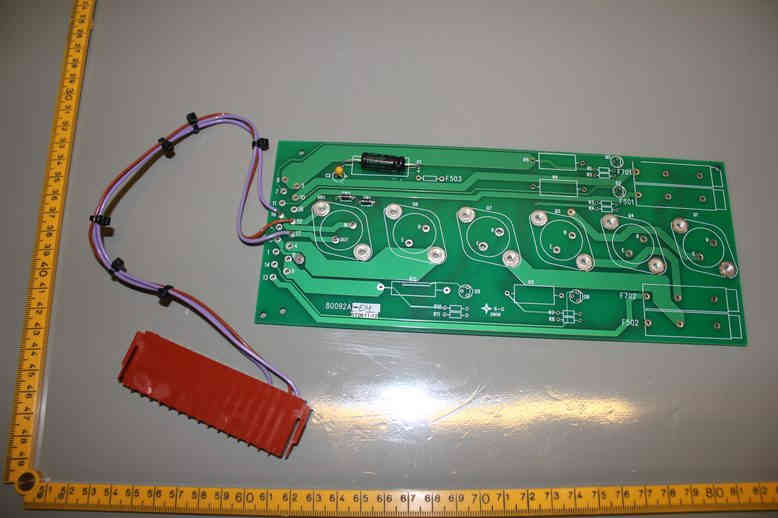 TRANSISTOR BOARD PCB, 1294-501 REV. A