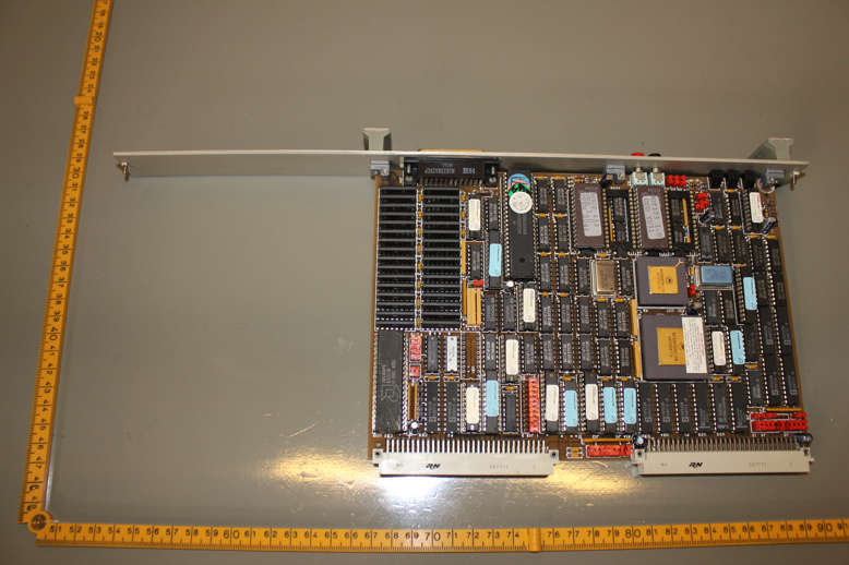 VME MODULE B32-BIT SINGLE BOARD MICROCOMPUTER, NO. 01-W3465B01, , USED