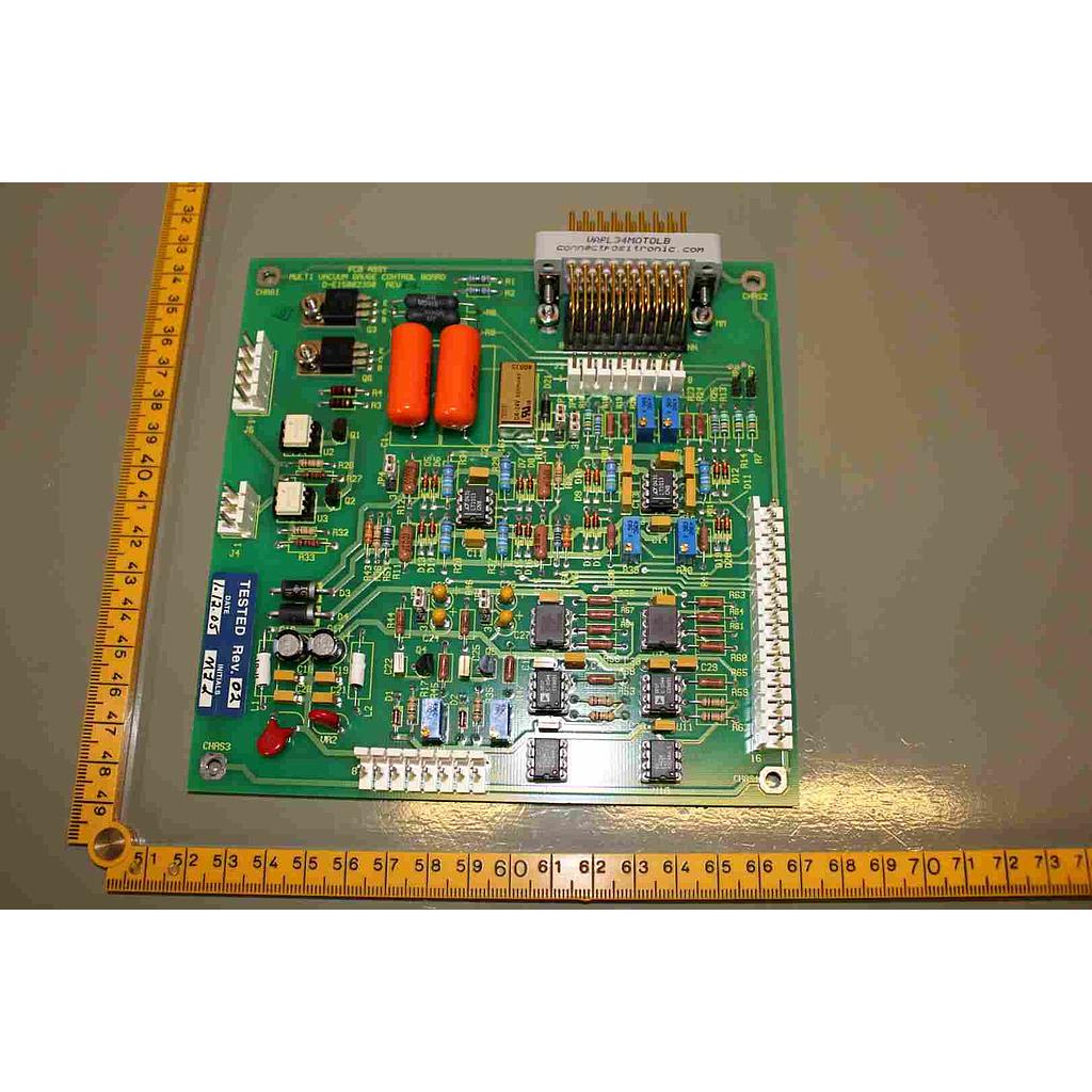 PCB Assy Multi Vacuum Gauge Control Board, Rev.02