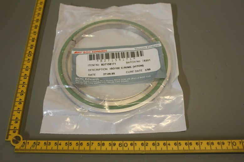 ISO 100 C-RING (VITON) BOC EDWARDS, NEW OEM