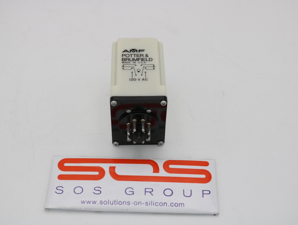 Time Delay Relay, On Operate, Adjustable 1-180 sec., 10A contacts, 120VAC Resistive