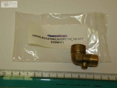 Union, Rotating, Duoflow Elbow, 1/8NPT