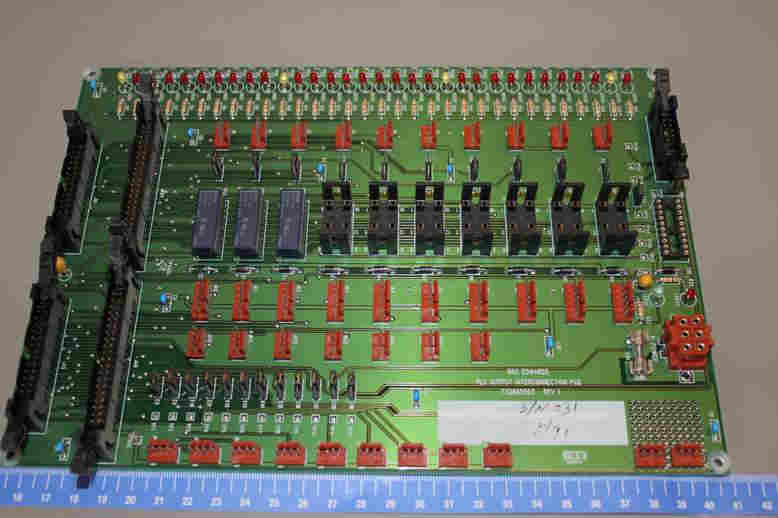 PLC OUTPUT INTERCONNECTION PCB BOC EDWARDS, USED